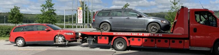 Brottslig export av Volvo-V50 med körförbud minerar bilskrot i Göteborg